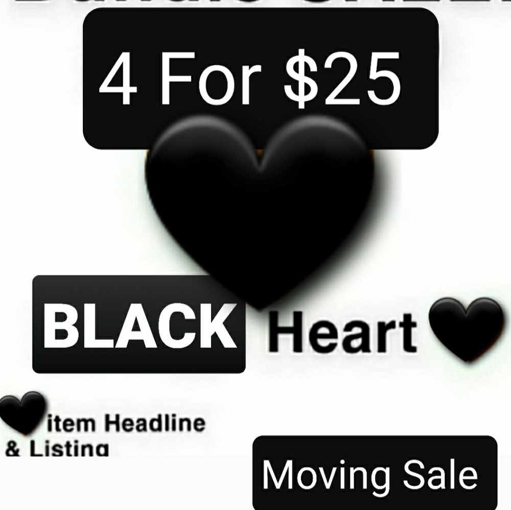 🖤4 for $25 Bundle Sale & Discounted Shipping $4.99 🖤 - Picture 2 of 2